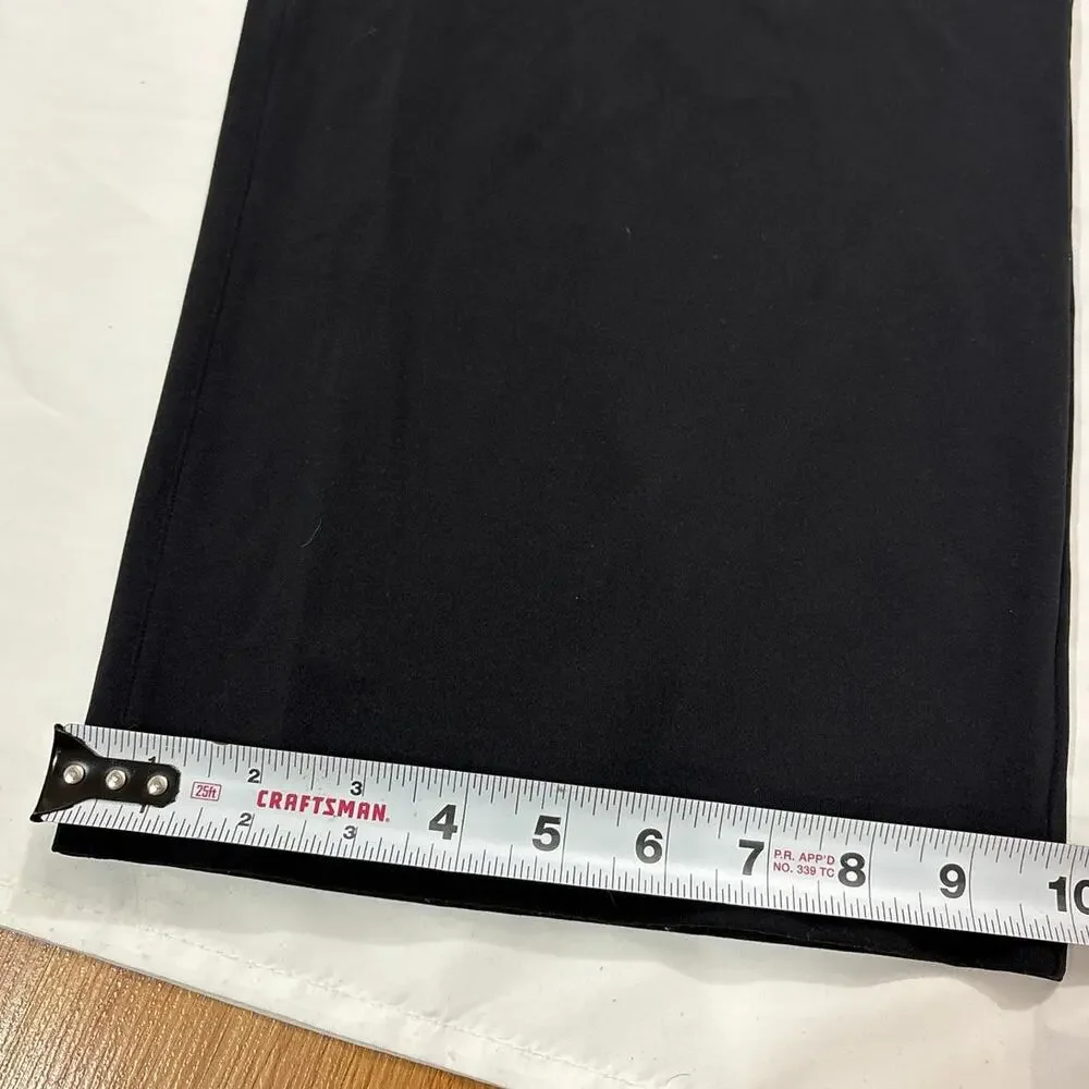 Lululemon Womens Large Black Daydrift High-Rise Straight-Leg Trouser Regular - Picture 9 of 12